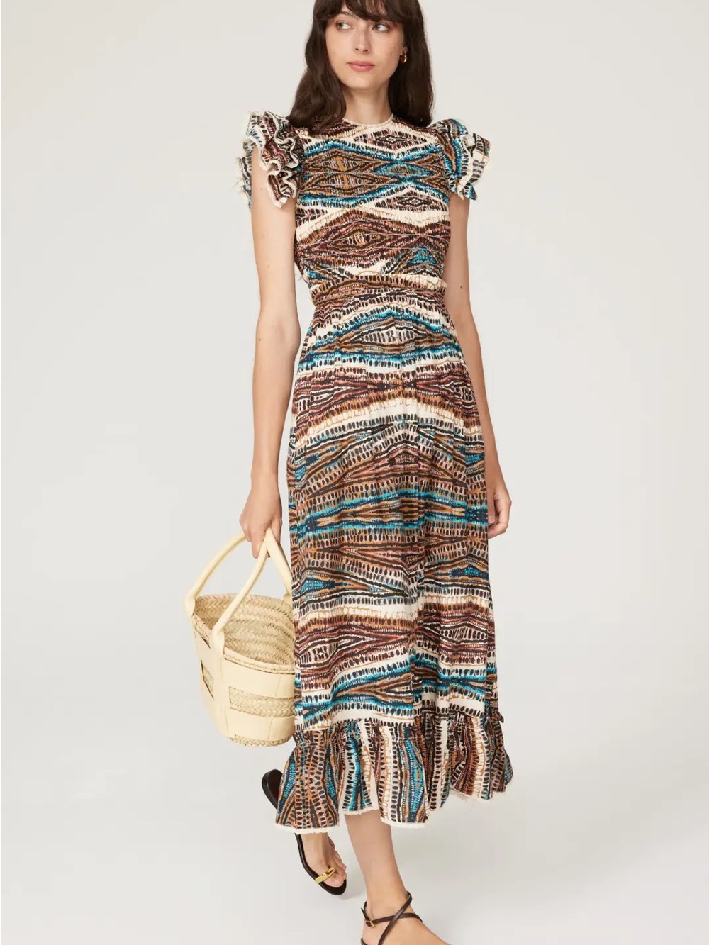 Hunter Bell Hayward Midi Dress